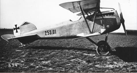 Первый самолет Альбатрос D III